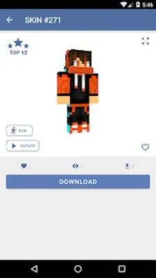 Baixe Skins para Minecraft PE (MOD Desbloqueado) para Android - Captura de tela 2