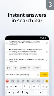 Baixe Yandex Browser (beta) (MOD Premium) para Android - Captura de tela 4