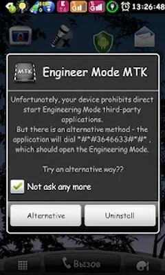 Baixe o Modo Engenheiro MTK Atalho (MOD Premium) para Android - Captura de tela 3