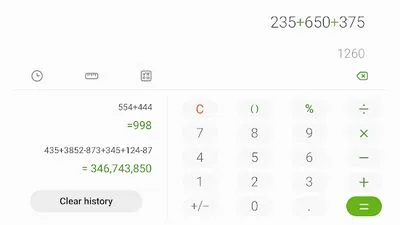 Baixe o Calculador Samsung (MOD Grátis com Anúncios) para Android - Captura de tela 2