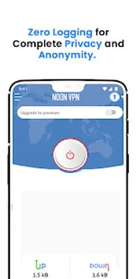 Baixe o Noon VPN (Premium MOD) para Android - Captura de tela 1