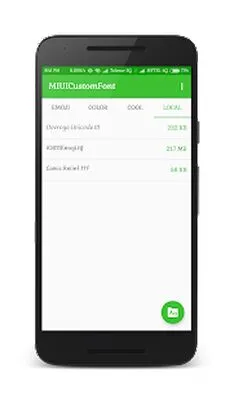 Baixe Instalador de Fonte Personalizada Para MIUI (MOD Premium) para Android - Captura de tela 2