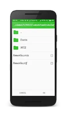Baixe Instalador de Fonte Personalizada Para MIUI (MOD Premium) para Android - Captura de tela 4