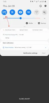 Baixe Real-time Display FPS Meter (MOD Desbloqueado) para Android - Captura de tela 1
