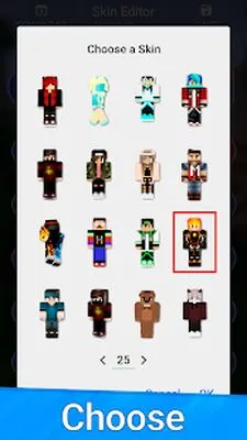 Baixe o Editor de Skins para Minecraft PE (MOD Premium) para Android - Captura de tela 2