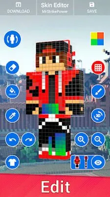 Baixe o Editor de Skins para Minecraft PE (MOD Premium) para Android - Captura de tela 4
