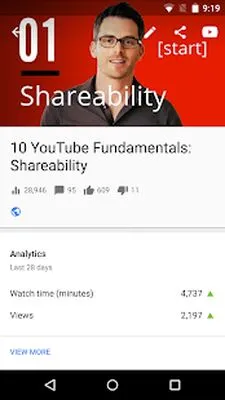 Baixe YouTube Studio (MOD Premium) para Android - Captura de tela 2