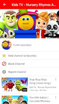 Baixe KidsTube (MOD Premium) para Android - Captura de tela 1