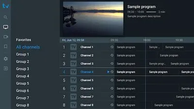 Baixe o TiviMate IPTV Player (MOD Desbloqueado) para Android - Captura de tela 1
