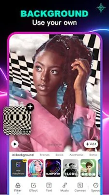 Baixe Veffecto Video Effects Editor (MOD Premium) para Android - Captura de tela 2