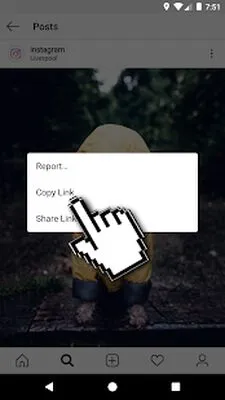 Baixe o Downloader para Vídeo do Instagram (Versão Pro MOD) para Android - Captura de tela 1