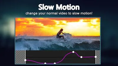 Baixe Slow Motion Video FX: editor de mo rápido e lento (MOD Desbloqueado) para Android - Captura de tela 4