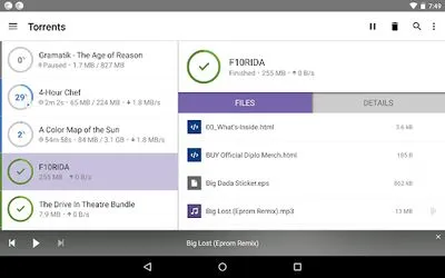 Baixe BitTorrent®- Torrent Downloads (MOD Desbloqueado) para Android - Captura de tela 4
