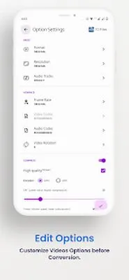 Baixe o Conversor de Vídeo (Versão Pro MOD) para Android - Captura de tela 2