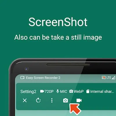 Baixe Easy Screen Recorder 2 (MOD Premium) para Android - Captura de tela 1