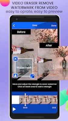 Baixe Remove Watermark from Video-Video Eraser (Versão Pro MOD) para Android - Captura de tela 1