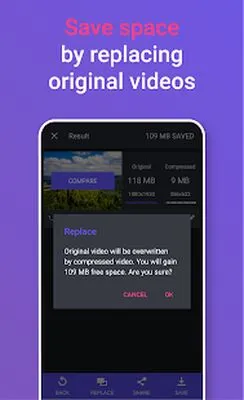 Baixe o Video Compressor Panda: Redimensionar & Compressar Vídeo (MOD Grátis com Anúncios) para Android - Captura de tela 4