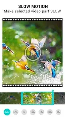 Baixe Video Speed Changer: SlowMo FastMo (MOD Grátis com Anúncios) para Android - Captura de tela 4