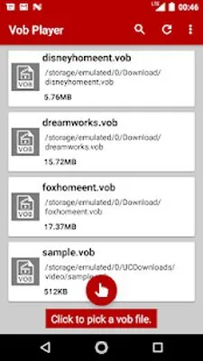 Baixe o VOB Video Player (MOD Premium) para Android - Captura de tela 2