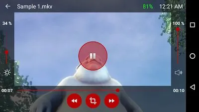 Baixe o VOB Video Player (MOD Premium) para Android - Captura de tela 3