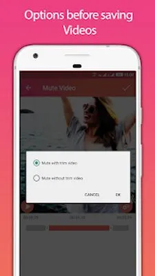 Baixe o Editor de Som de Vídeo: Adicione Áudio, Mute, Vídeo Silencioso (MOD Grátis) para Android - Captura de tela 2