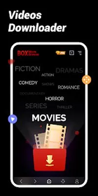 Baixe o BOX Movie Browser & Downloader (MOD Premium) para Android - Captura de tela 1