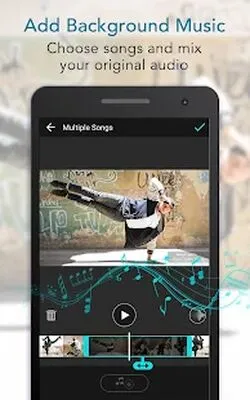Baixe YouCam Cut – Editor de Vídeo Fácil & Criador de Filmes (MOD Premium) para Android - Captura de tela 2