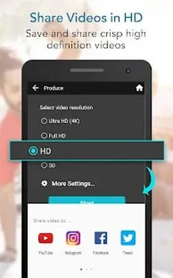 Baixe YouCam Cut – Editor de Vídeo Fácil & Criador de Filmes (MOD Premium) para Android - Captura de tela 3