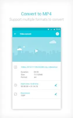 Baixe Video Compressor Mp3 Converter (MOD Desbloqueado) para Android - Captura de tela 1