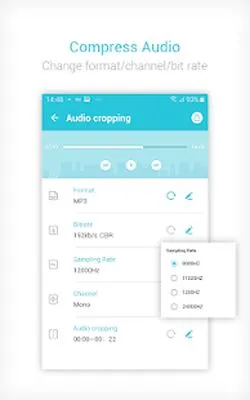 Baixe Video Compressor Mp3 Converter (MOD Desbloqueado) para Android - Captura de tela 2