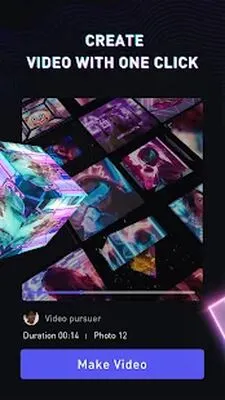 Baixe Vinkle – Criador de Vídeos Musicais (MOD Premium) para Android - Captura de tela 1