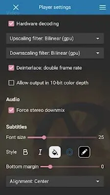 Baixe SVPlayer (Versão Pro MOD) para Android - Captura de tela 1