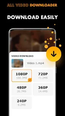 Baixe Video Downloader & Video Saver & Private Browser (MOD Premium) para Android - Captura de tela 1