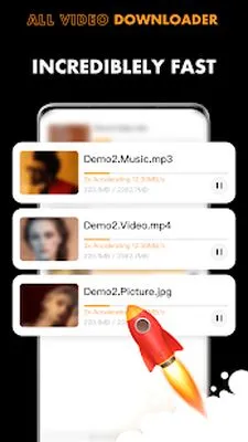 Baixe Video Downloader & Video Saver & Private Browser (MOD Premium) para Android - Captura de tela 2