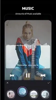 Baixe Beat.ly Lite: Criador de Vídeos Musicais (MOD Grátis com Anúncios) para Android - Captura de tela 2