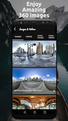 Baixe o VR Player Melhores Vídeos VR Vídeos 360 (MOD Desbloqueado) para Android - Captura de tela 2