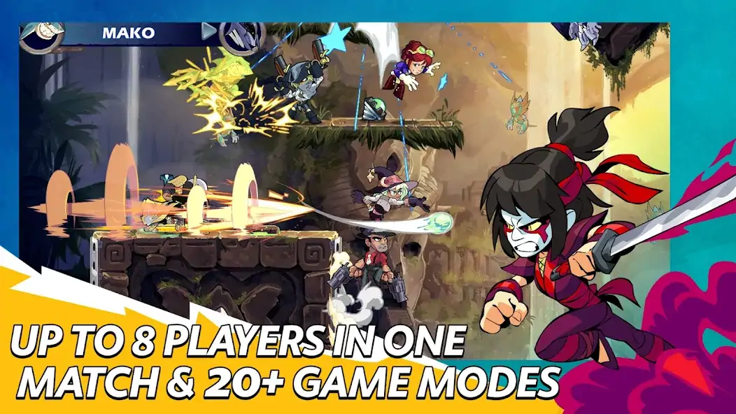Download Brawlhalla MOD [Unlimited money/gems] + MOD [Menu] APK for Android