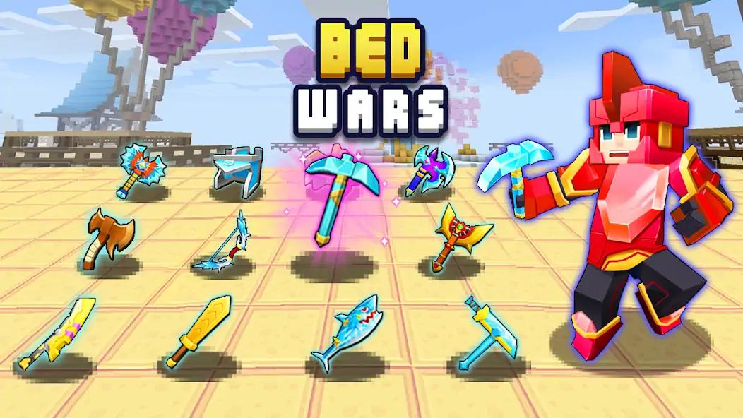 Download Bed Wars MOD [Unlimited money/gems] + MOD [Menu] APK for Android