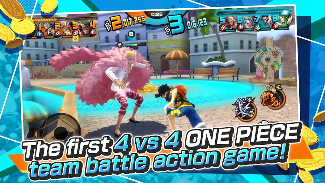 Download ONE PIECE Bounty Rush MOD [Unlimited money/coins] + MOD [Menu] APK for Android