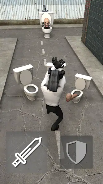 Download Toilet Fight MOD [Unlimited money/coins] + MOD [Menu] APK for Android