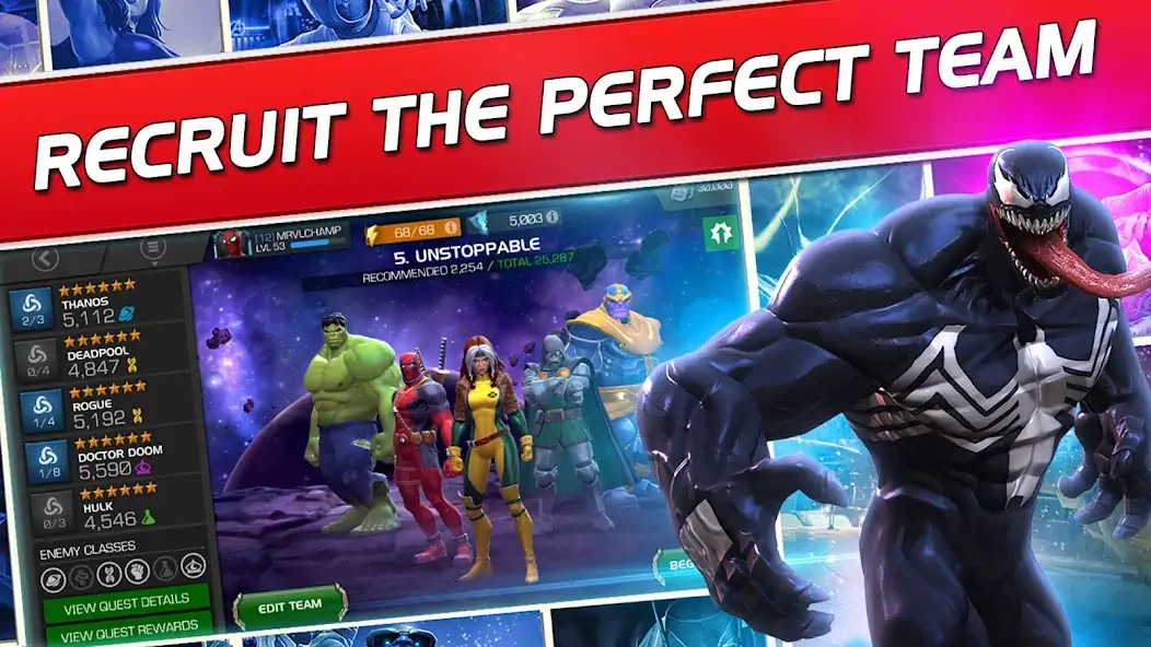 Download Marvel Contest of Champions MOD [Unlimited money/gems] + MOD [Menu] APK for Android
