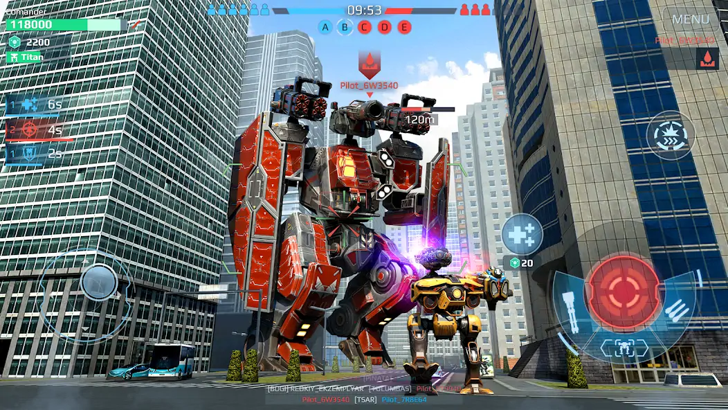 Download War Robots Multiplayer Battles MOD [Unlimited money/coins] + MOD [Menu] APK for Android