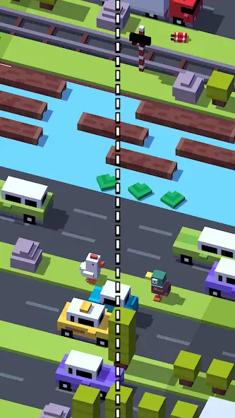 Download Crossy Road MOD [Unlimited money/gems] + MOD [Menu] APK for Android