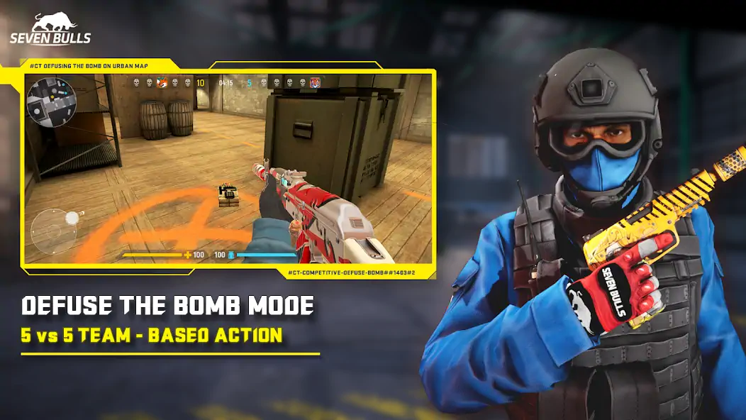 Download Counter Attack Multiplayer FPS MOD [Unlimited money/gems] + MOD [Menu] APK for Android