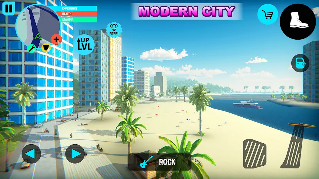 Download Rio crime city: mafia gangster MOD [Unlimited money] + MOD [Menu] APK for Android