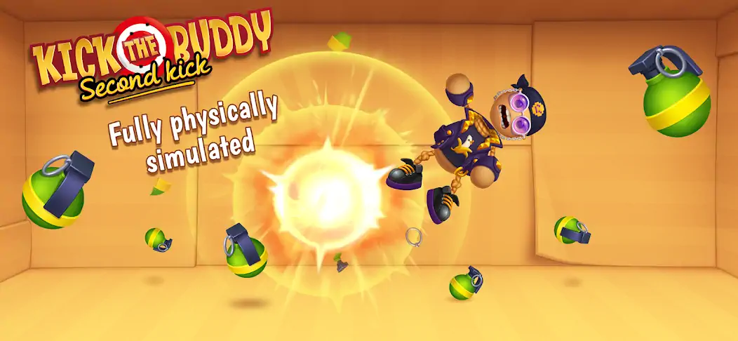 Download Kick the Buddy: Second Kick MOD [Unlimited money] + MOD [Menu] APK for Android