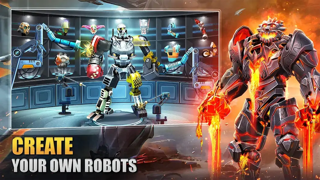 Download Real Steel Boxing Champions MOD [Unlimited money] + MOD [Menu] APK for Android