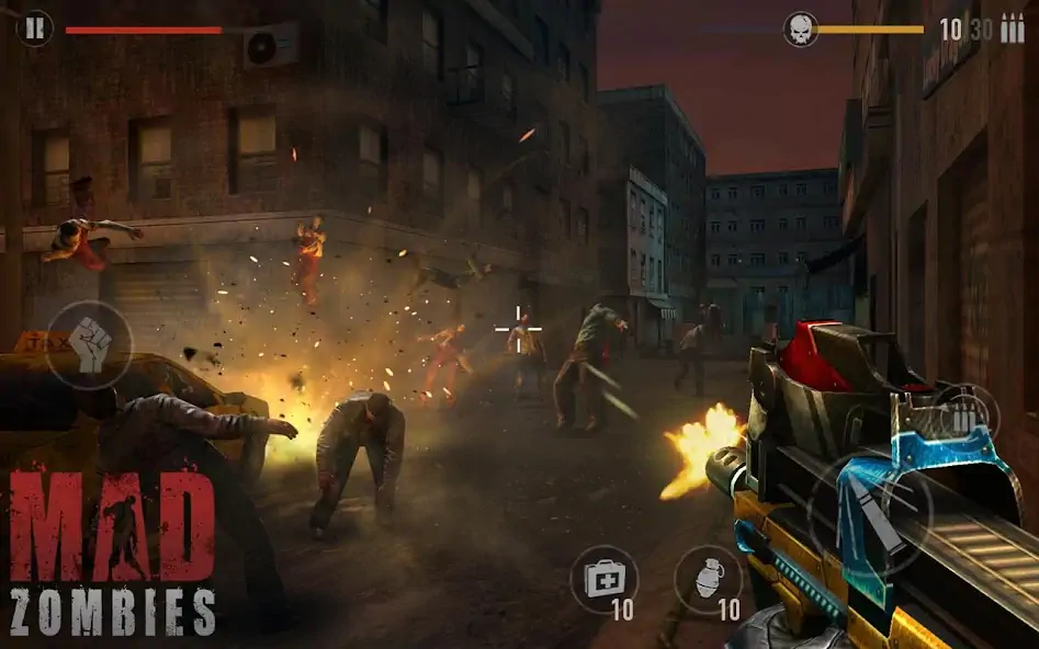 Download MAD ZOMBIES : Offline Games MOD [Unlimited money/coins] + MOD [Menu] APK for Android