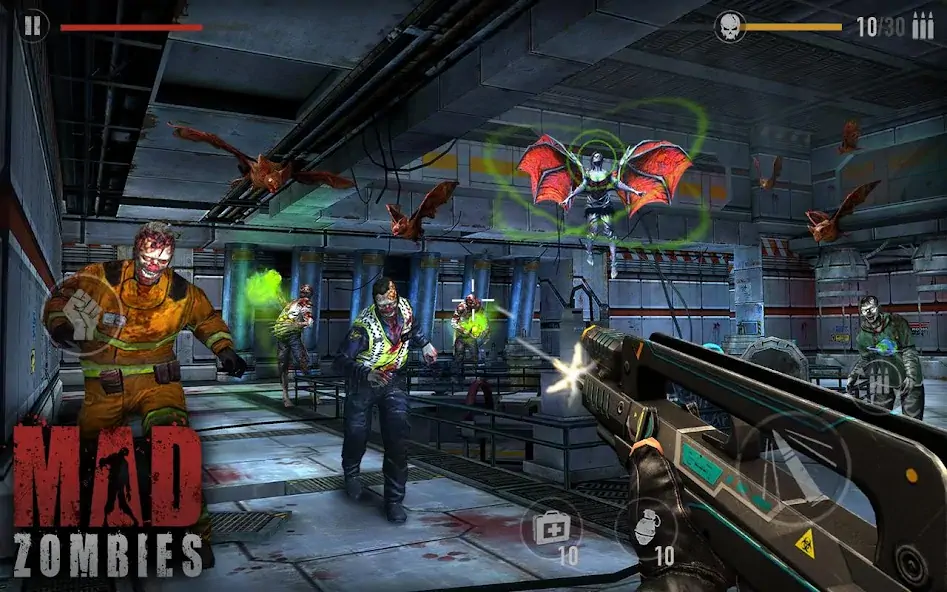 Download MAD ZOMBIES : Offline Games MOD [Unlimited money/coins] + MOD [Menu] APK for Android