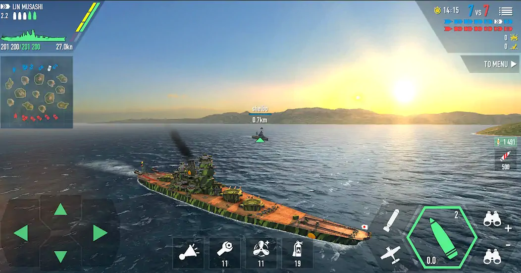 Download Battle of Warships: Online MOD [Unlimited money] + MOD [Menu] APK for Android